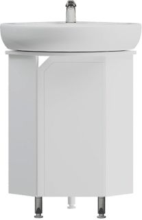 Тумба под раковину Corozo Сириус 40 SD-00001645 глянец белая